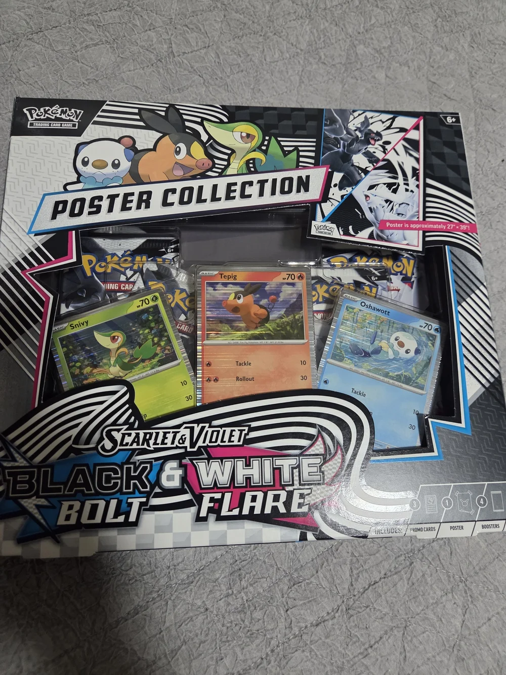 Pokemon Scarlet & Violet Poster Collection - Green, Orange, Blue Accents